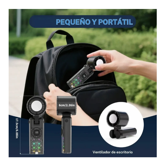 Ventilador Turbo de Mano